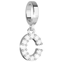 Pendente Rebecca Donna My World Alphabet in Bronzo Zirconia BWMPBC53 - BWMPBC53
